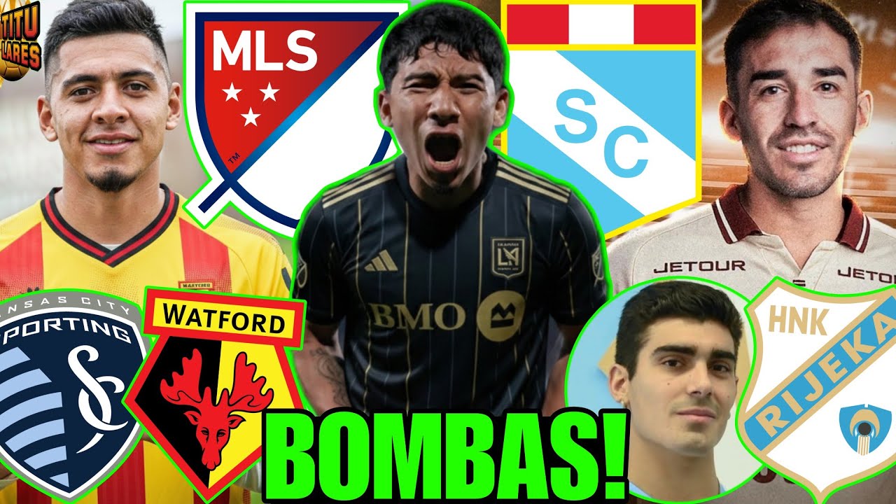 MAXLOREN CASTRO a MLS! y CRISTAL? CÉSAR INGA a INGLATERRA? ALZUGARAY nuevo REFUERZO de UNIVERSITARIO