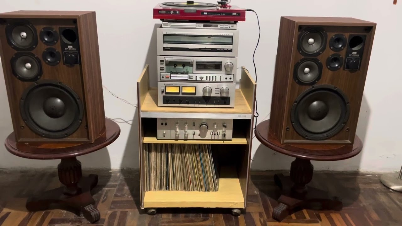 Jazz Variants por Ozzone Percussion Group, Speakers Sansui SP-2500x