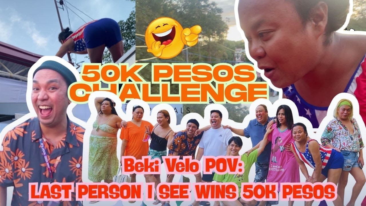 Beki Velo POV: Reaction to Chad Kinis & Beks Squad — Last Person I See Wins 50K Pesos!