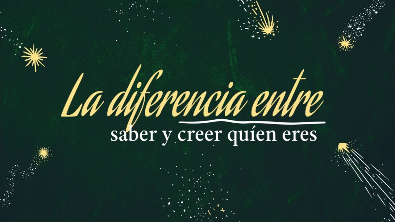 La diferencia entre saber y creer -  Ps. Emmanuel Carranco