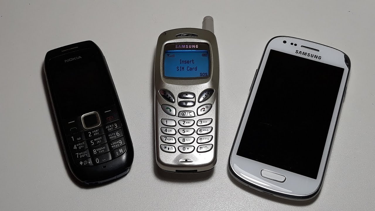 Смотри что я купил сегодня ! Nokia 1616. Samsung R210S. Samsung S3 mini i8190