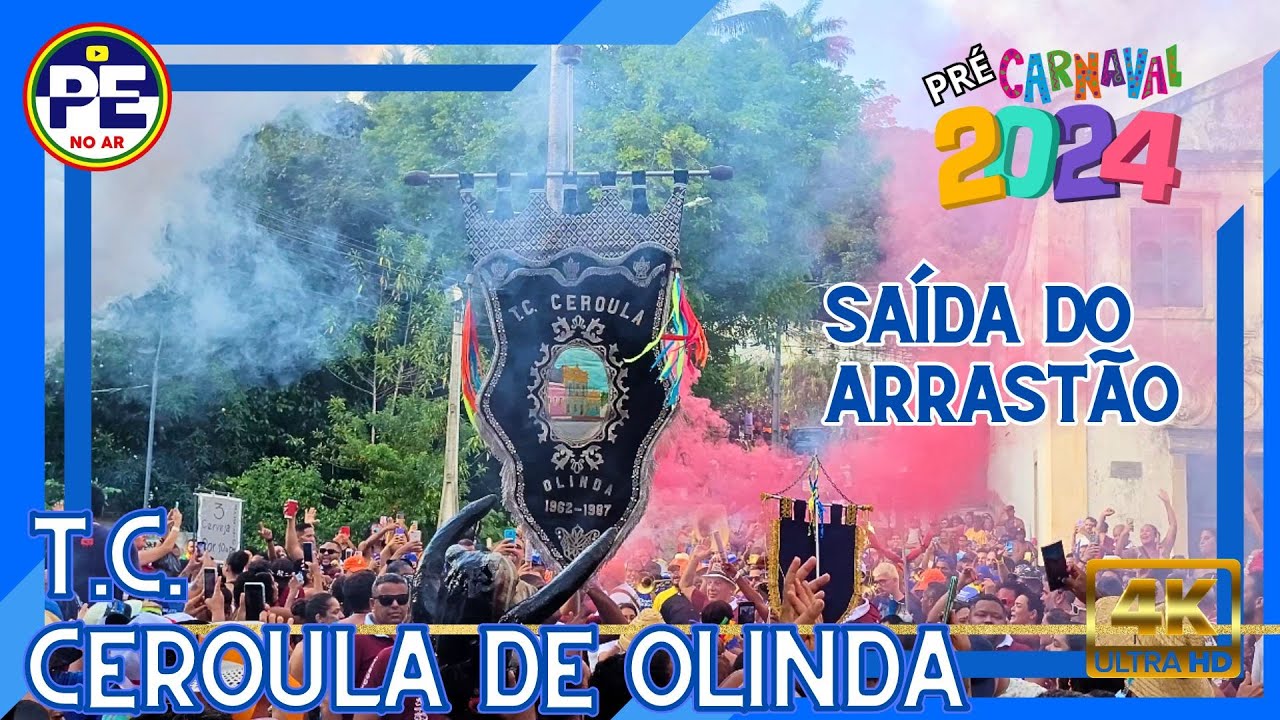 [PRÉVIAS 2024] SAÍDA DO 36º ARRASTÃO DO CEROULA DE OLINDA COM  ORQUESTRA DO MAESTRO OSÉAS 04/02/2024