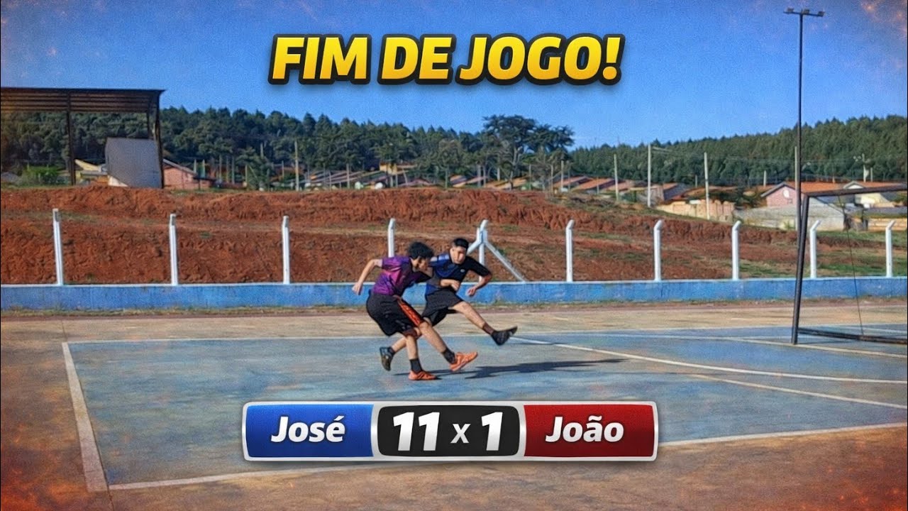JOSÉ GANHA O 1° X1 DE 10 MINUTOS DE GOLEADA!!!