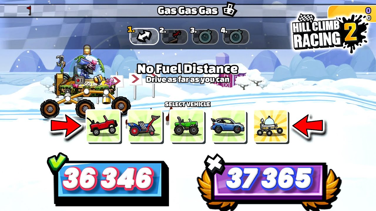 Hill Climb Racing 2 - 36346 in GAS GAS GAS Team Event