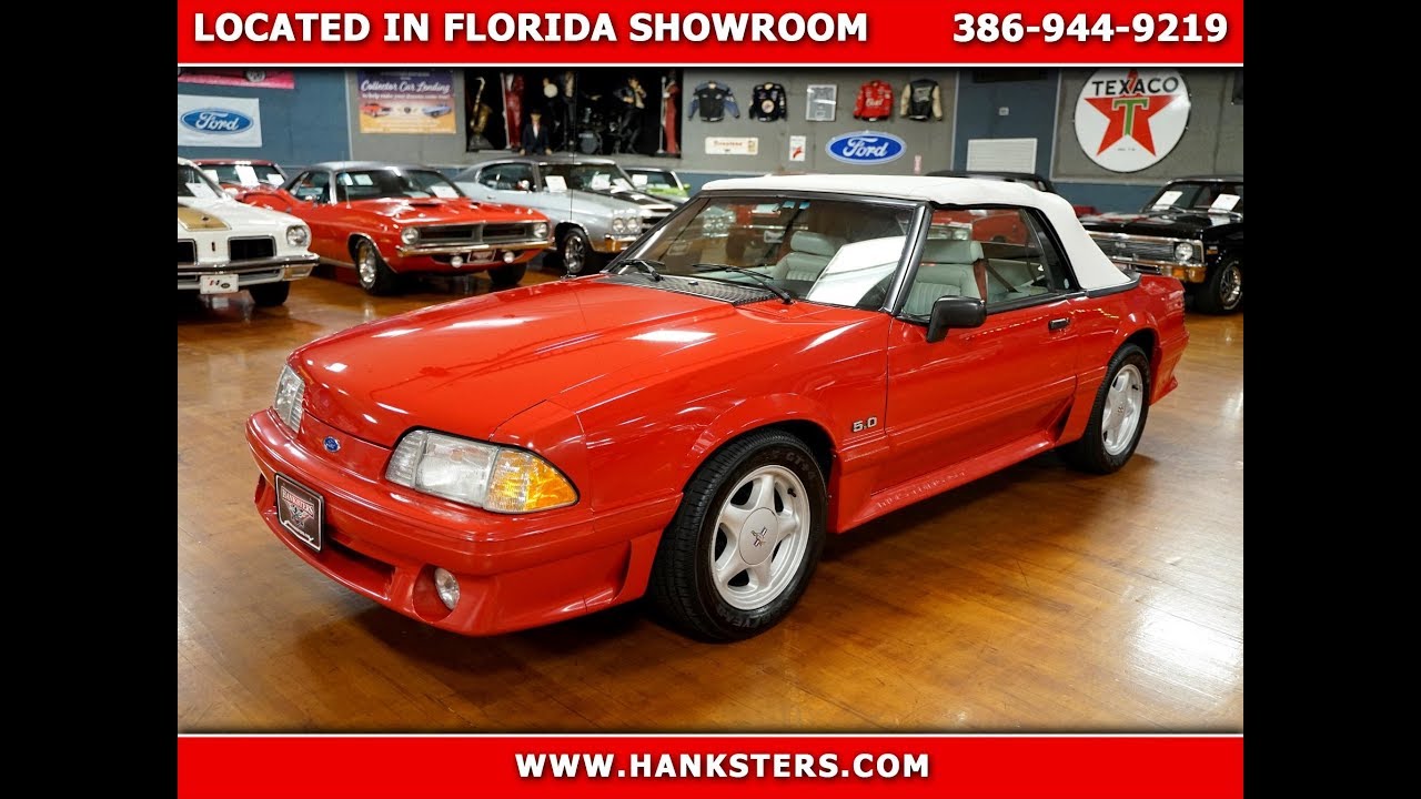 1991 FORD MUSTANG GT CONVERTIBLE