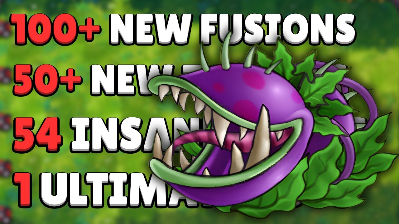 I Beat All Of Plants vs. Zombies Fusion... It Was AMAZING