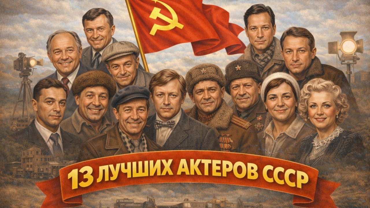 13 актёров СССР, без которых невозможно представить советское кино.