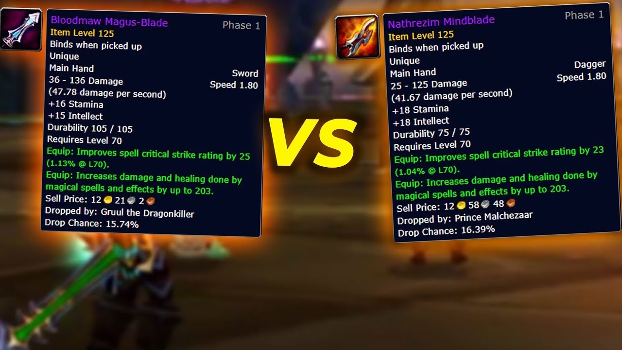 Что ПРОДАЕТСЯ лучше, Mindblade против Magus-Blade в GDKP?