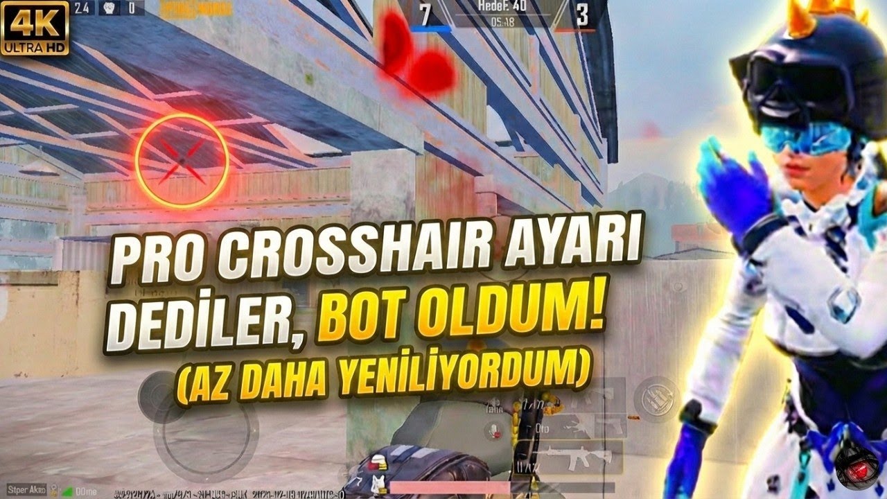 Pro Crosshair Ayarı Dediler, BOT OLDUM! 😱 (Az Daha Yeniliyordum)