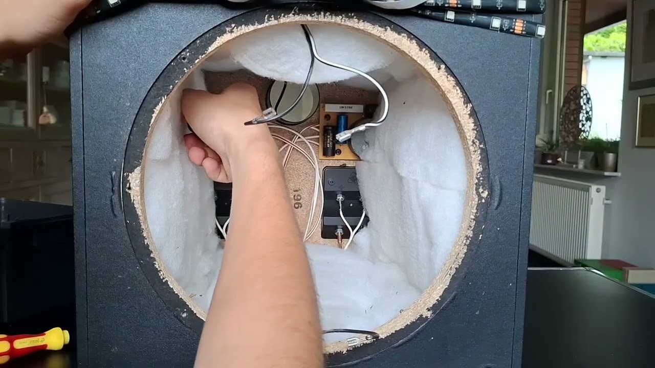 Subwoofer teardown!! #subwoofer #cool #sound