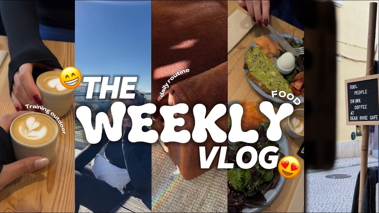O meu primeiro VLOG !! OMG // training outdoor e rotina da semana 😍🥰💖✨
