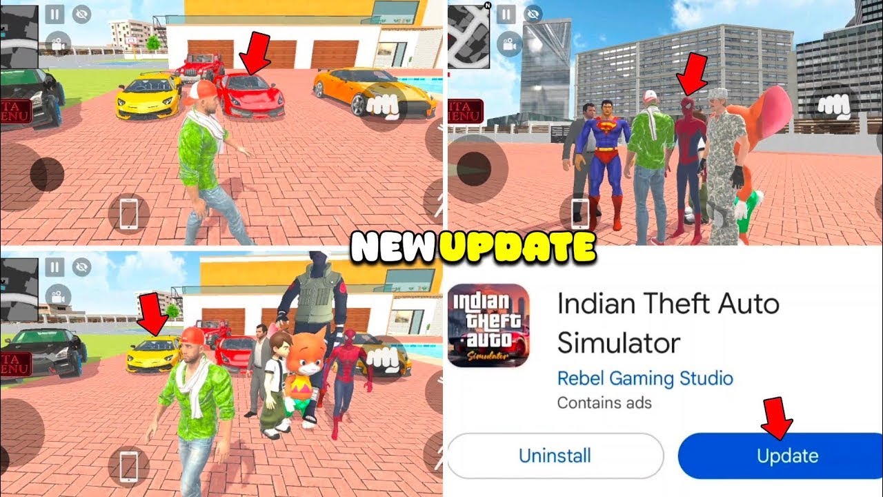 Indian Theft Auto Stimulator : 🤯 Good Stream | All Cheat Code + New Character