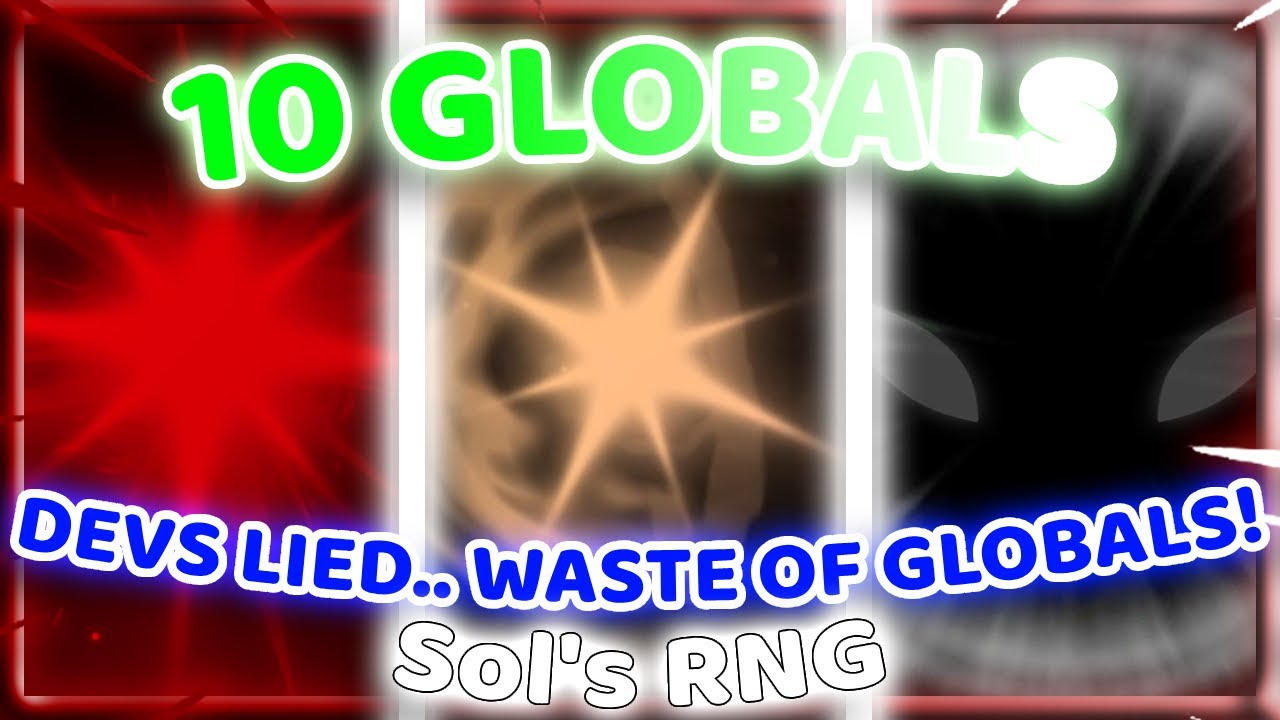DEVS LIED. - ROLLING 10 GLOBALS FOR THE ROLLBACK BUT.. IT ISN'T HAPPENING. | Sol's RNG EON 1