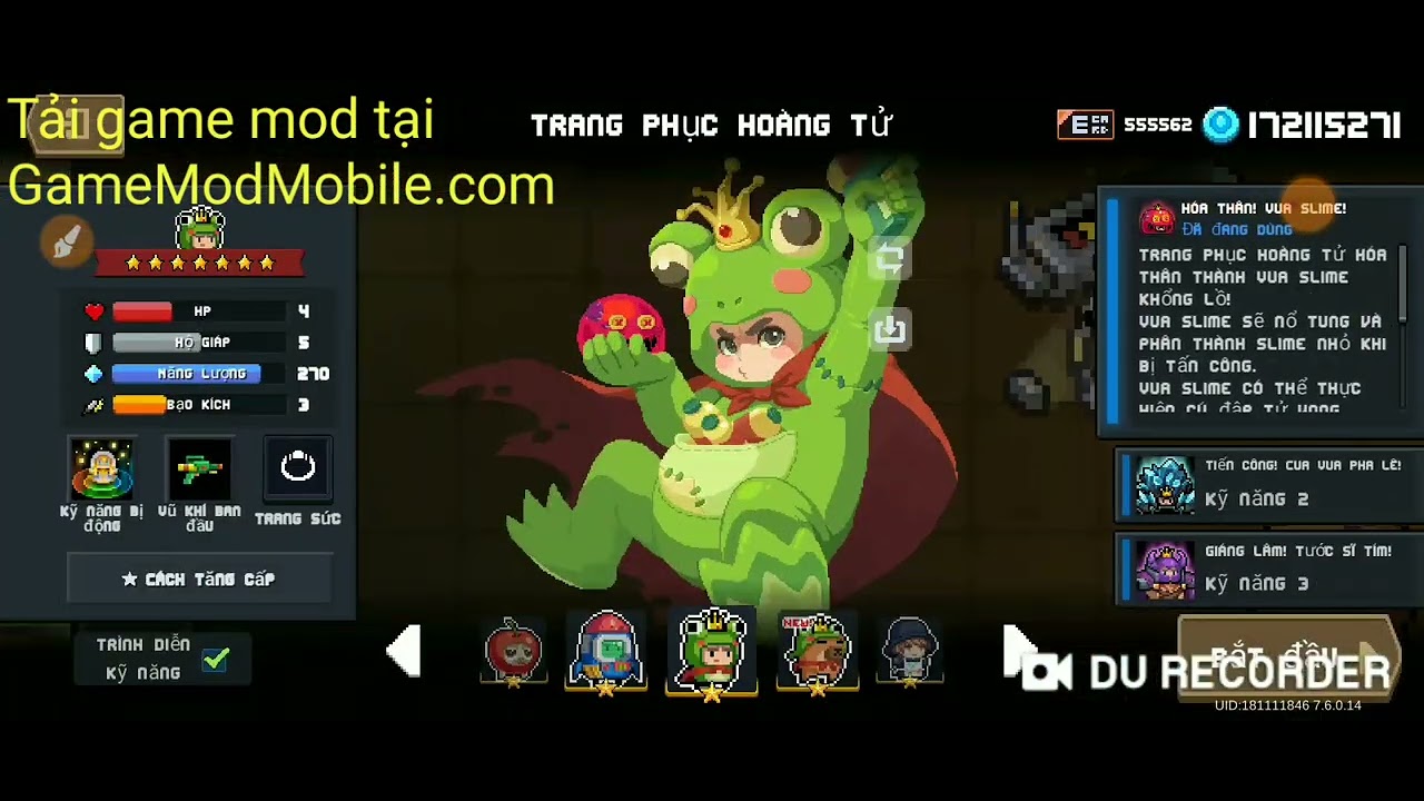Chia sẻ t&agrave;i khoản hack Soul Knight mod full skin, skill, pet, tiền v7.6.0 mới nhất