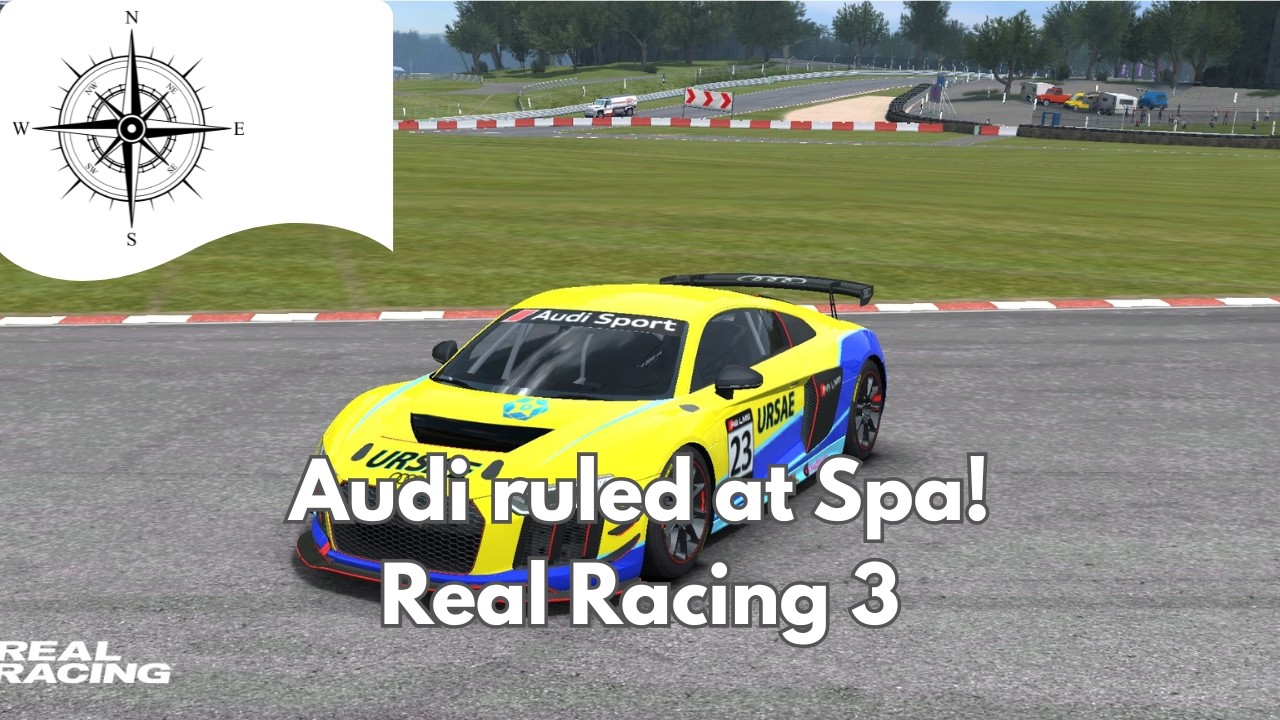 Spa at Dawn! 🌅 Audi R8 LMS GT4 | The Final Countdown for RR3 | Real Racing 3 Tribute