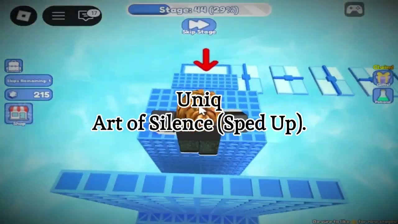 Roblox | Uniq - Art of Silence (Sped Up).