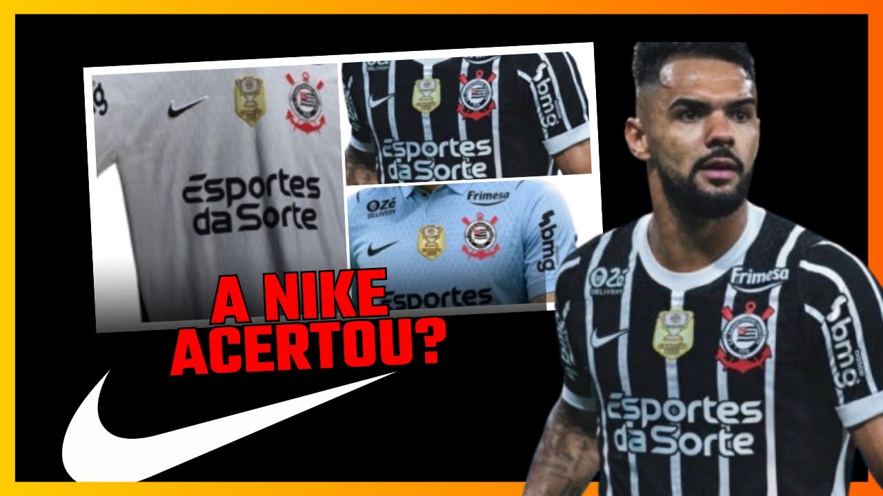 Conheça as novas camisas do Corinthians para 2026!