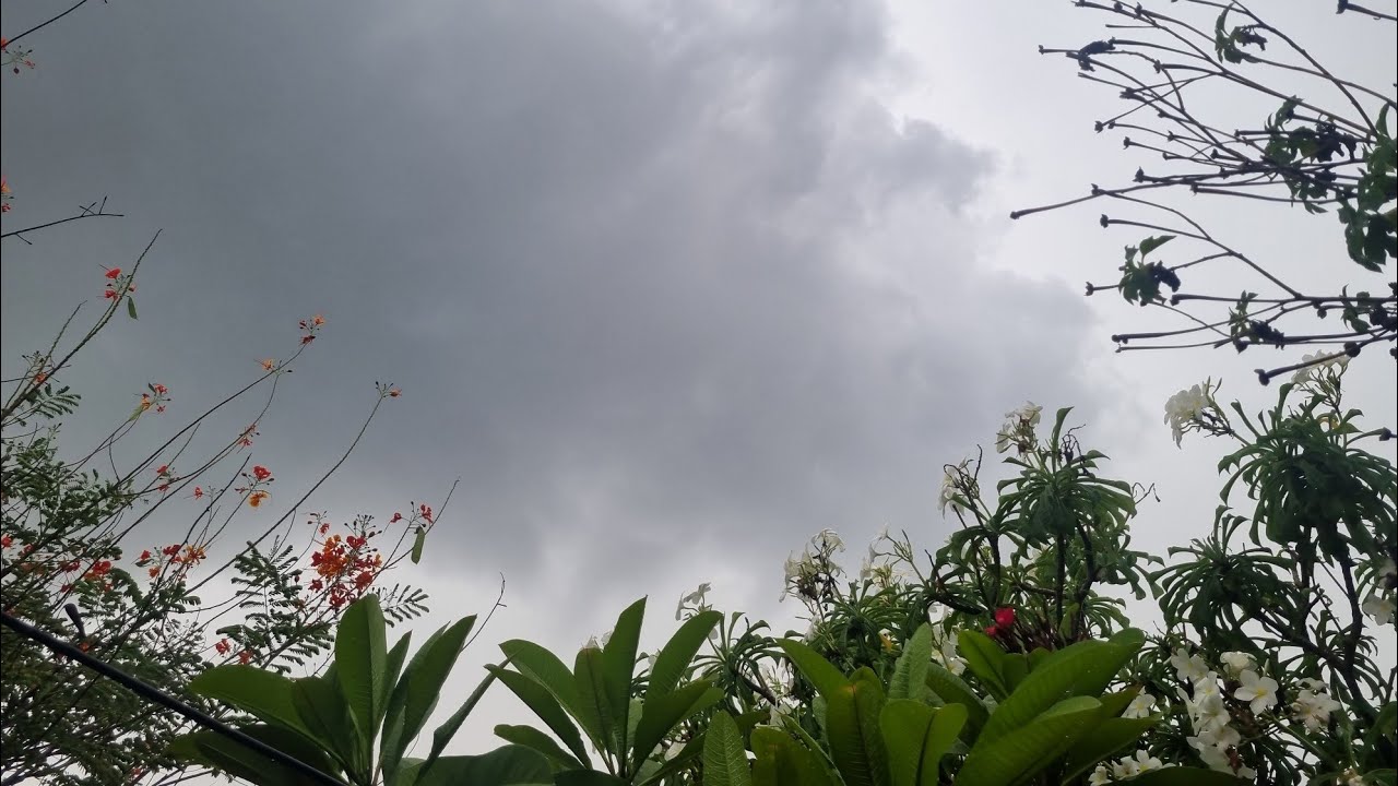 Chuva muito forte no sertão 