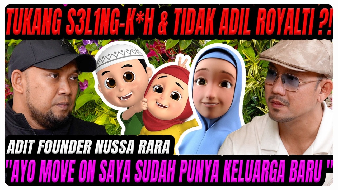 FOUNDER NUSSA RARA “ANIMASI ISLAMI” S3LI*GKUH⁉️ HIDUP TAK SEINDAH ANIMASI⁉️DEPAK ISTRI DR PRUSAHAAN❗