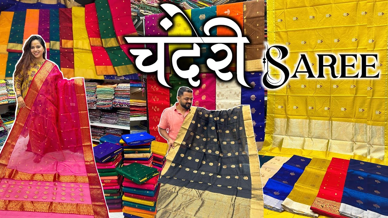 चंदेरी Ka Khazana | See How Village Women Create These Masterpieces | Handloom Saree in Mumbai