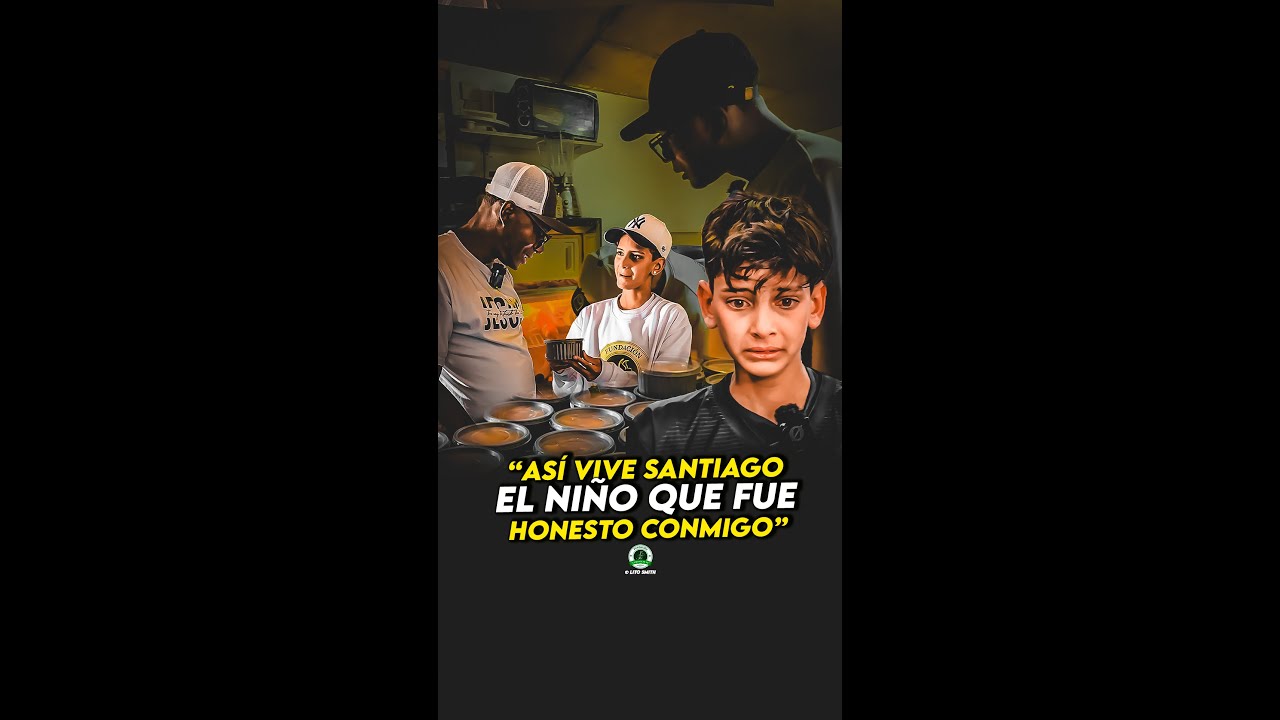 - Así VIVE el NIÑO que fue HONESTO conmigo, SALIMOS hacer una labor social juntos🥺🙌