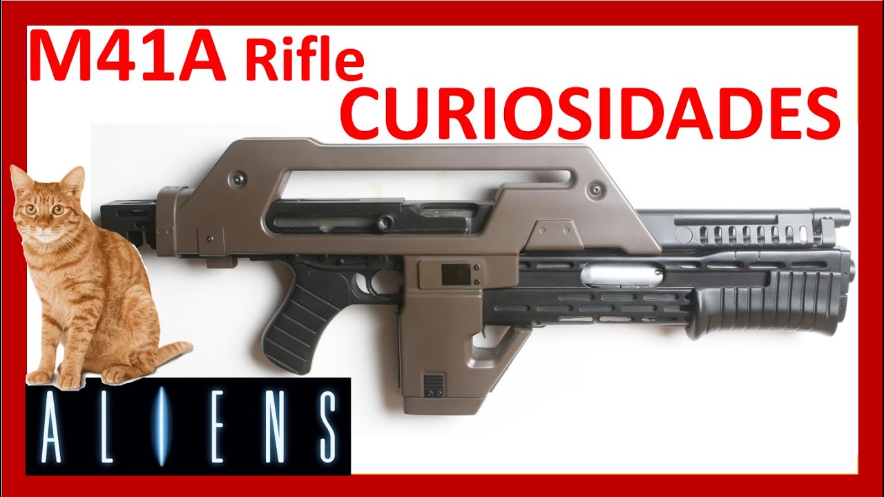 M41A-Pulse Rifle (Curiosidades de la película Aliens-Alien 2)