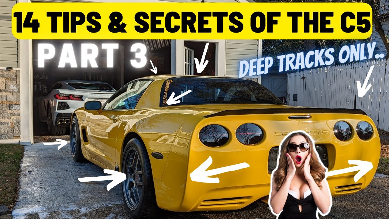 14 СОВЕТОВ И СЕКРЕТОВ C5 CORVETTE | ЧАСТЬ 3 | БОЛЬШЕ ЭКСТРИМАЛЬНЫХ И ПОТРЯСАЮЩИХ ВОЗМОЖНОСТЕЙ | Т...