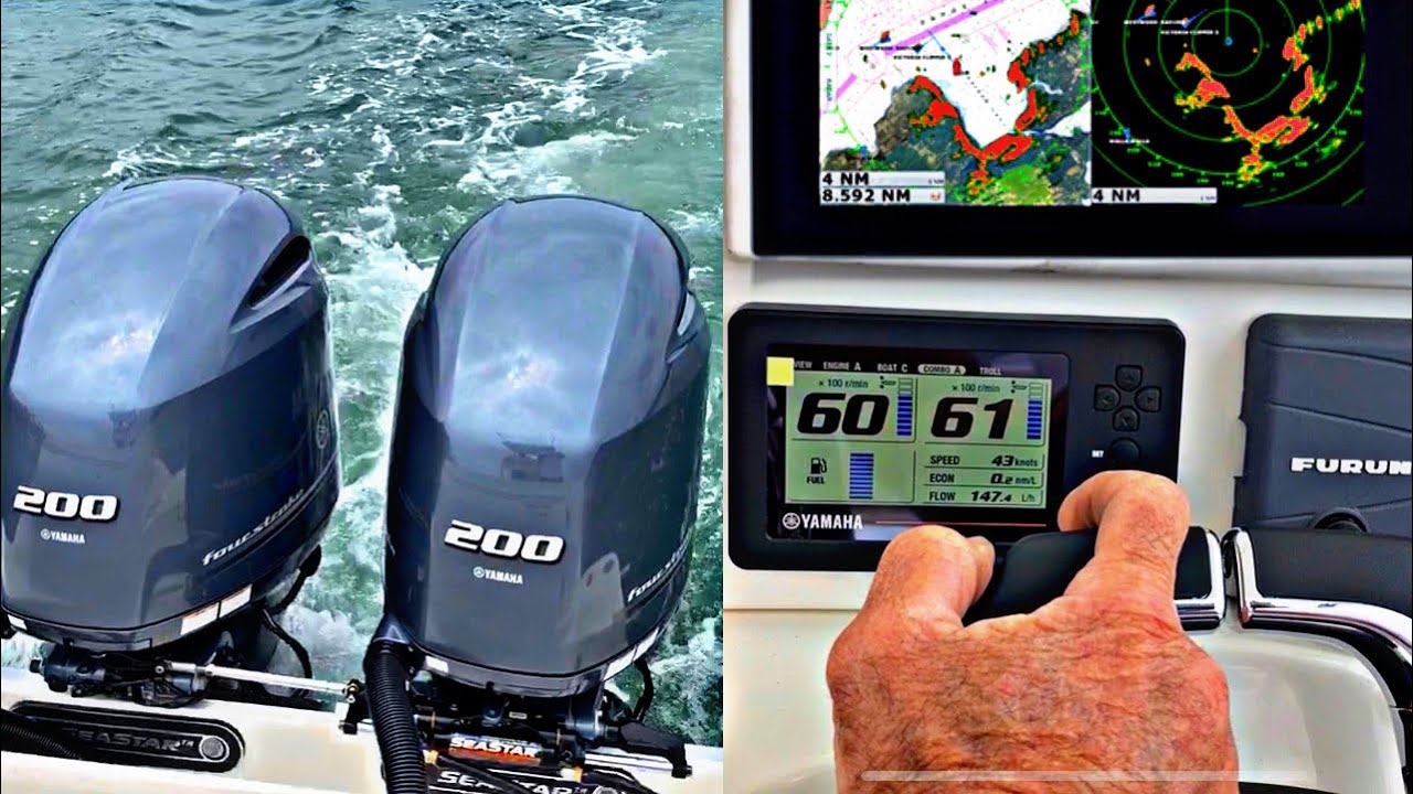Yamaha Twin 200hp Motors Full Throttle | Centre Console Boats  | JNS United