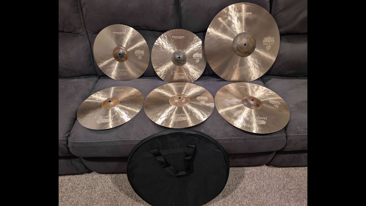 Cymbal Comparison: Centent Emperor/Meinl Byzance/Soultone Extreme
