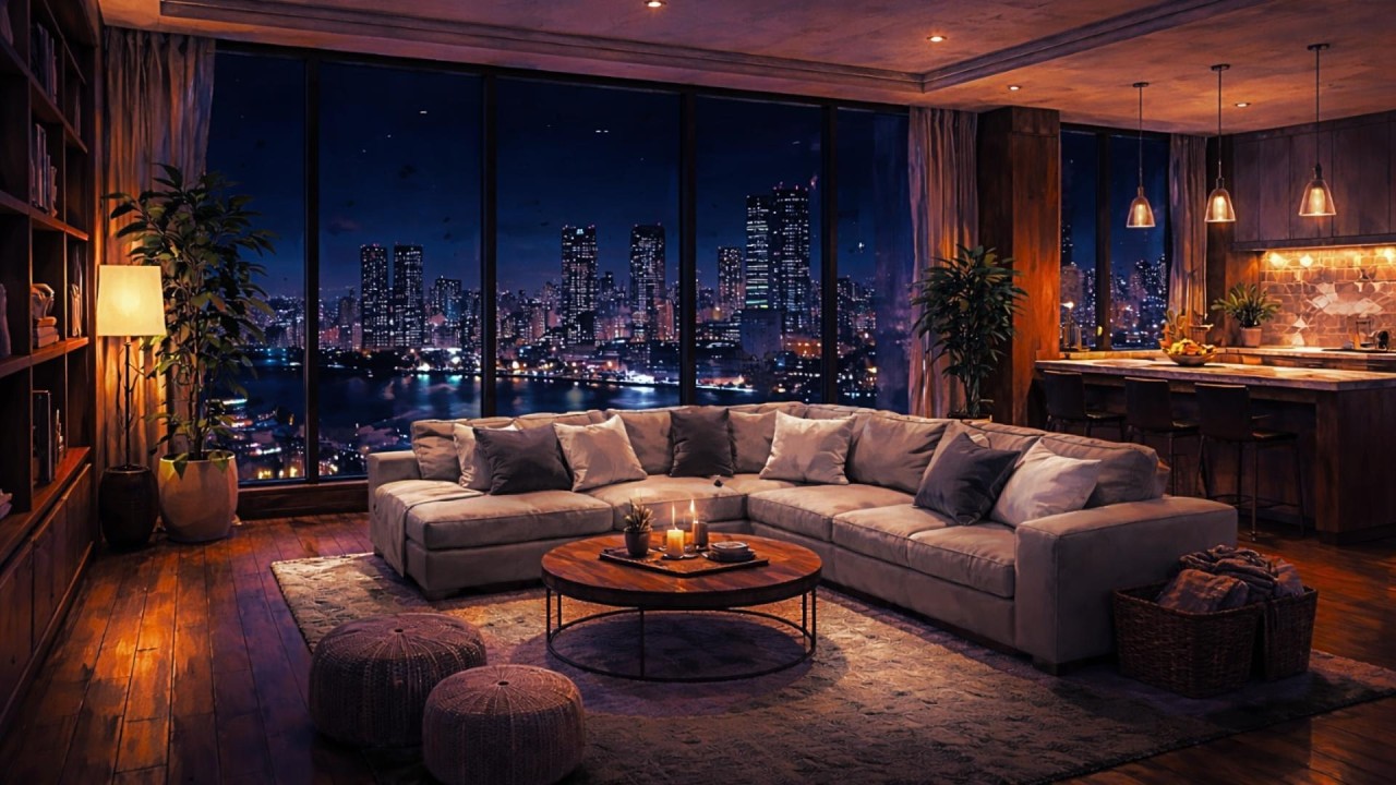 【作業用BGM】Relaxing Piano Music for Study, Work & Night Ambience