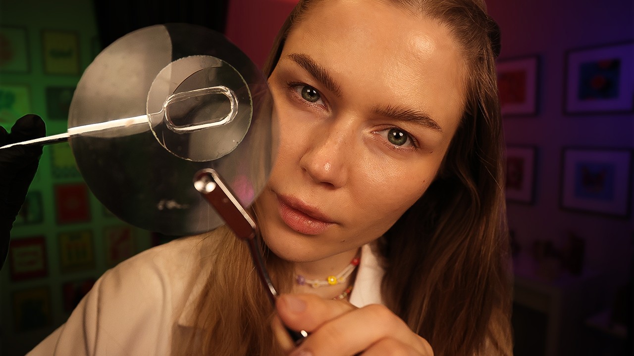 ASMR Detailed Face Examination ~ Close Up Personal Attention & Relaxing Inspection