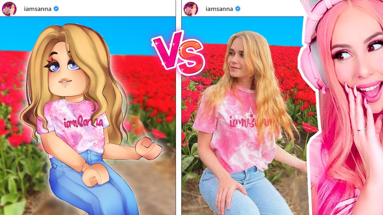 Recreating Iamsanna's Instagram Photos In Roblox