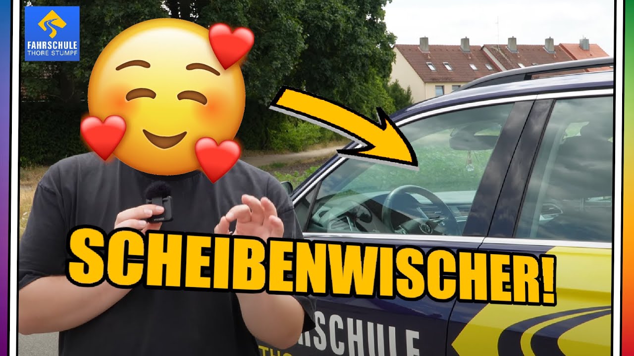 So funktionieren Scheibenwischer WIRKLICH! 🤯 | Fahrschule Stumpf