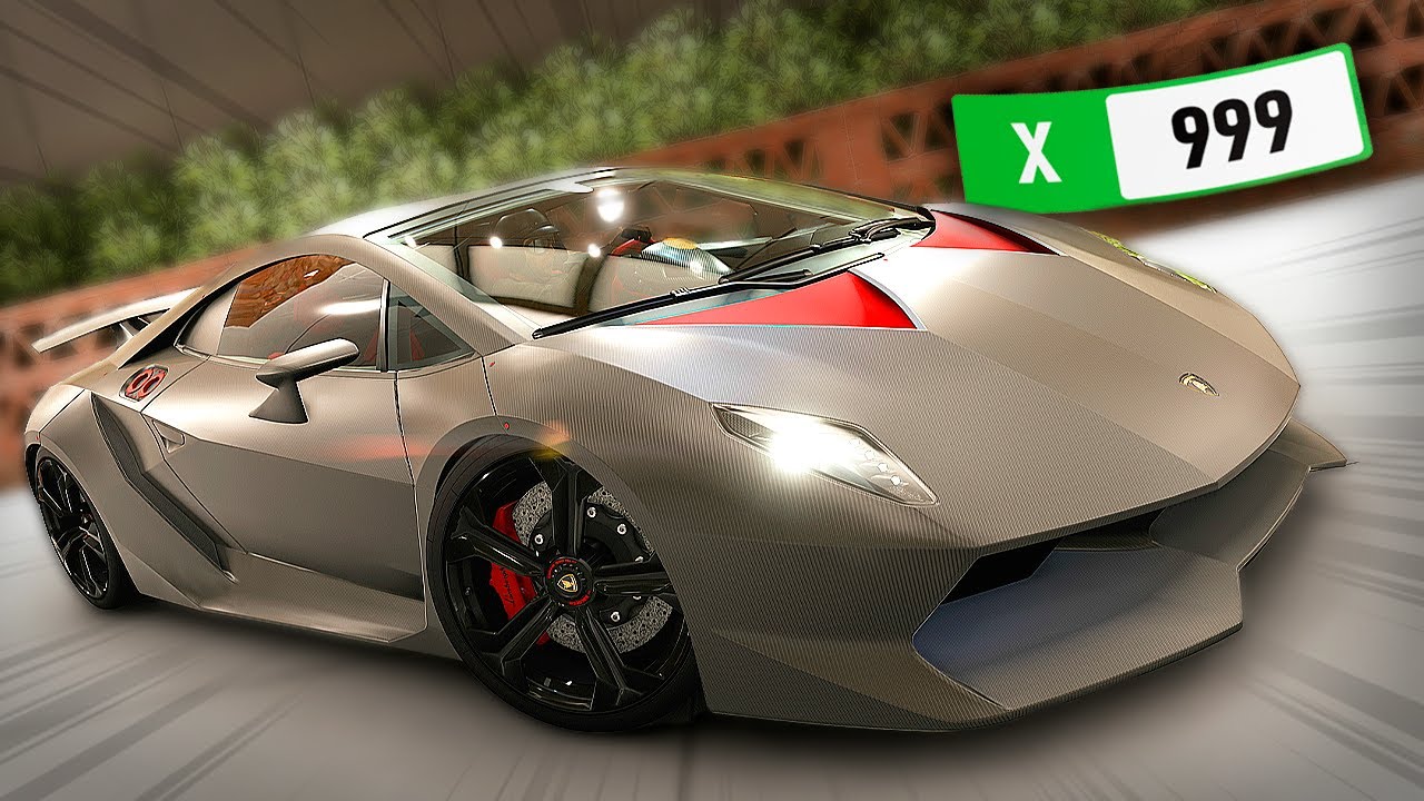 A LAMBORGHINI MAIS INSANA DO FORZA! SESTO ELEMENTO COM SWAP V12 +1000HP