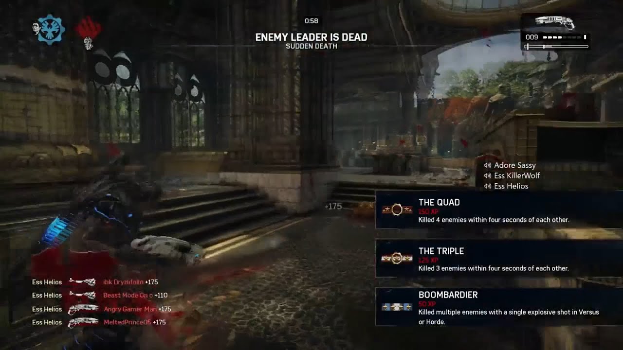 GOODBYE GEARS OF WAR 4 - Ess Helios Best of Gears 4 Clutch Montage