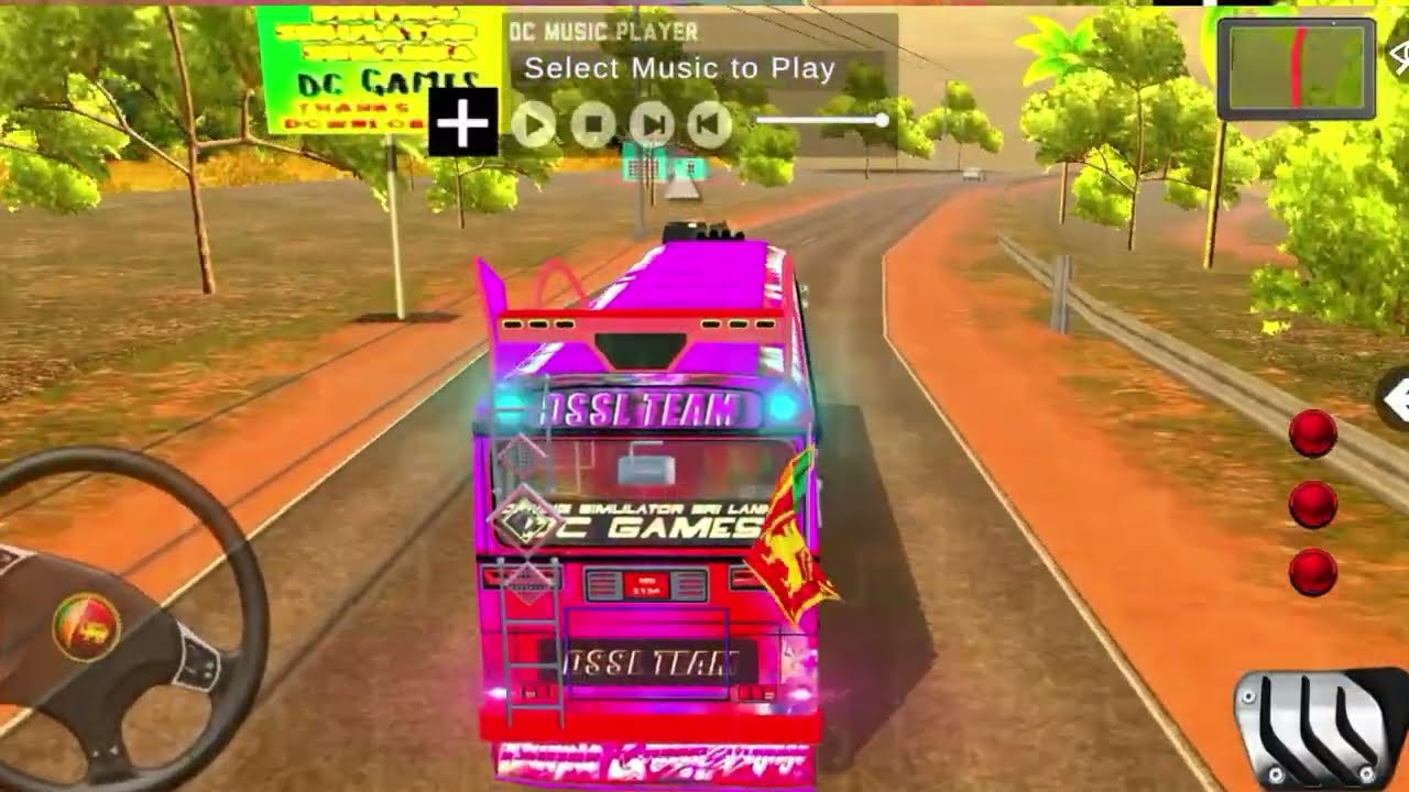 Bus simulator game 