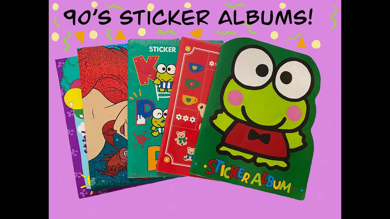 90's Sticker Albums!