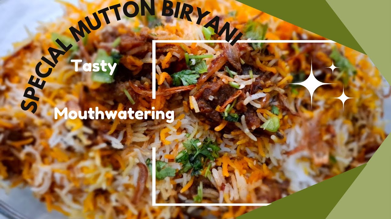 Mutton biryani recipe | Best and Easy tips | Pakistani style mutton biryani | cookingwithapiya