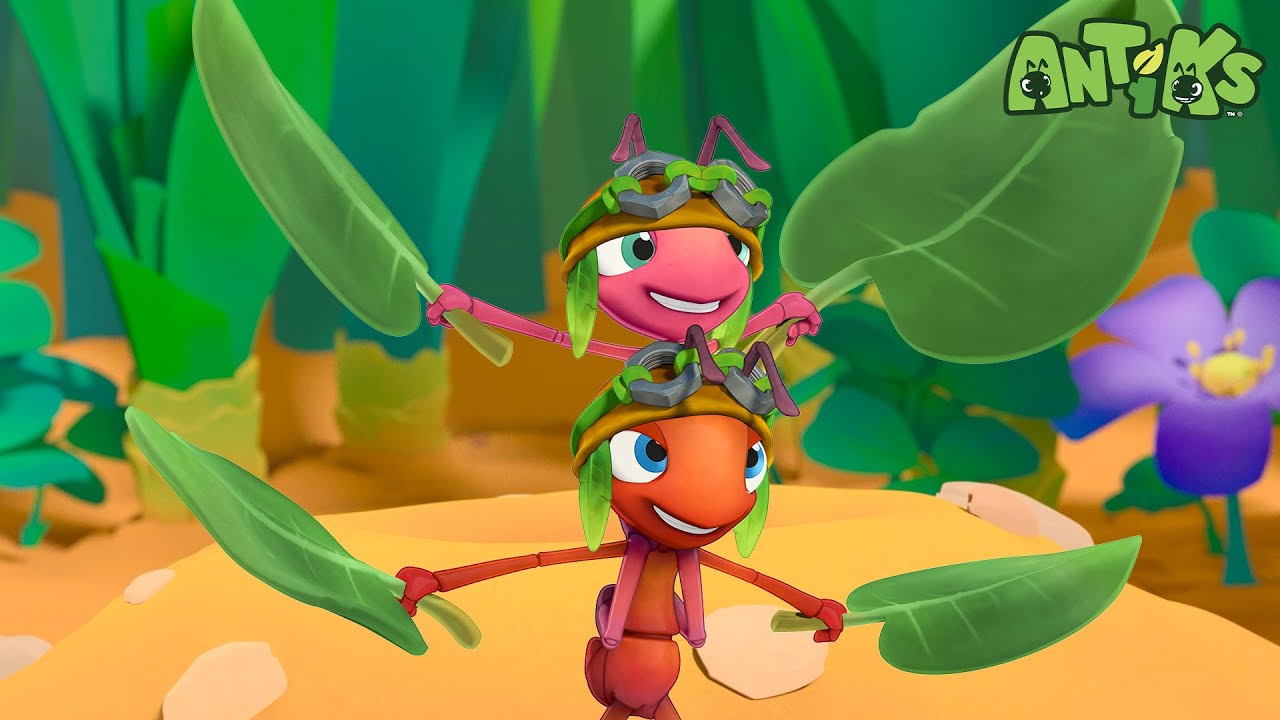 Petualangan Ladang Semut Joey & Boo!🐜🌱 | ANTIKS Indonesia | Kartun Anak | Petualangan Semut ANTIKS