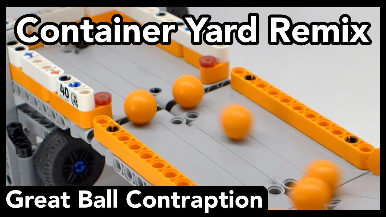 Lego GBC Module - Container Yard Remix