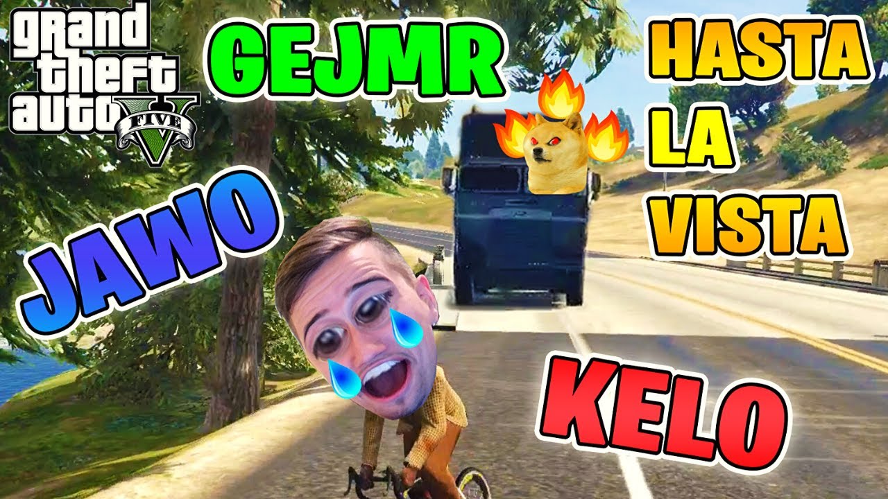 BACHA JEDE KAMION!! 🚛 GTA V - Hasta La Vista /w Gejmr, Kelo, Jawo