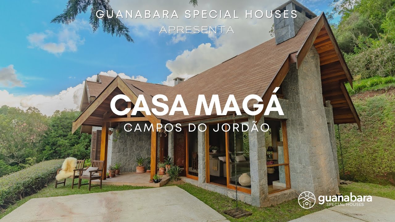 🏡 VENDIDA! CASA MAGÁ - CASA À VENDA CAMPOS DO JORDÃO | GUANABARA IMOBILIÁRIA | IMÓVEIS ALTO PADRÃO