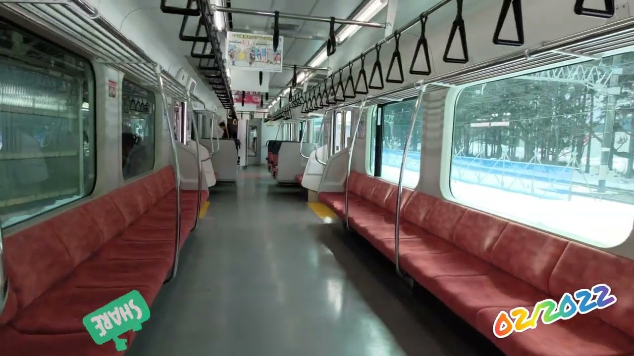 4K-02/2022-ｊｒ東日本、終点、村上駅、村上驛、murakami　station　NIITAGATA　train