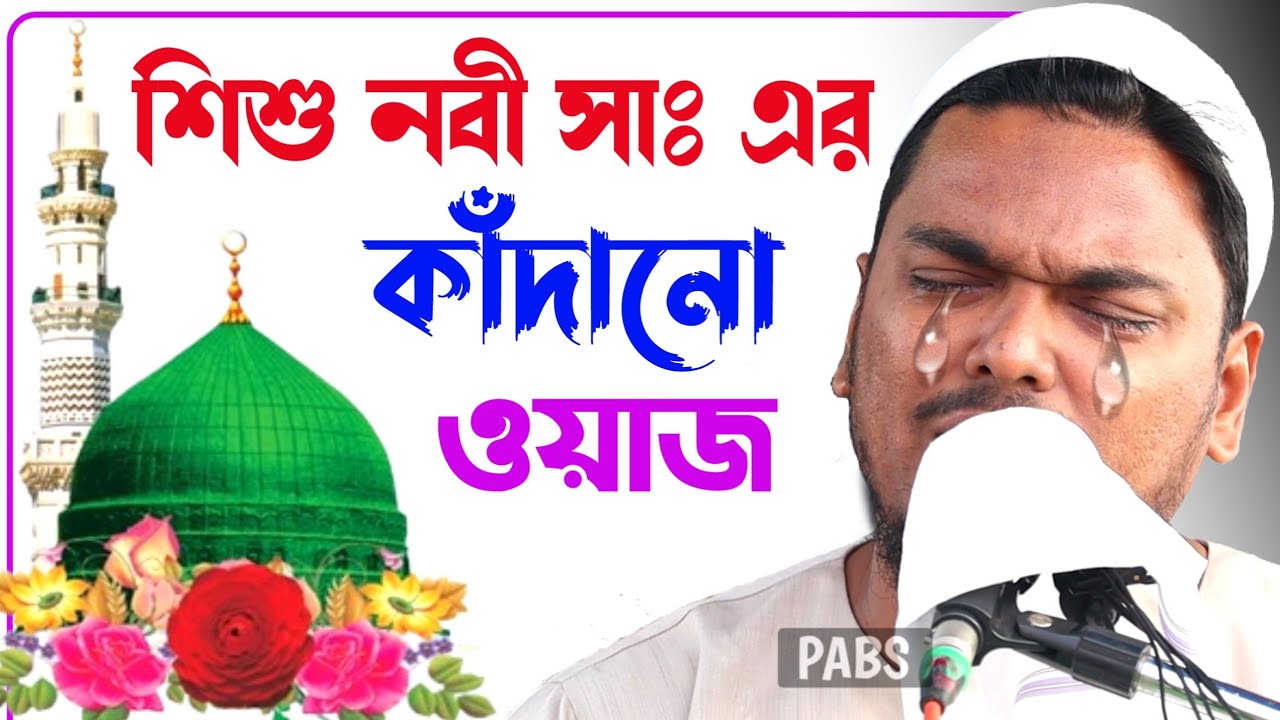 শিশু বেলায় কেঁদেছে এখনো কাঁদে উম্মতের জন্য, পীরজাদা আব্বাস সিদ্দিকী, Pirzada Abbas Siddique