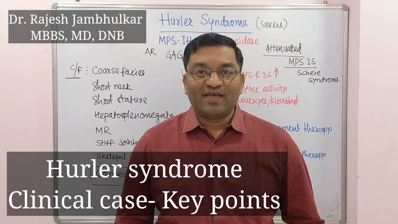 Hurler syndrome [Type IH MPS ] clinical case- Key points