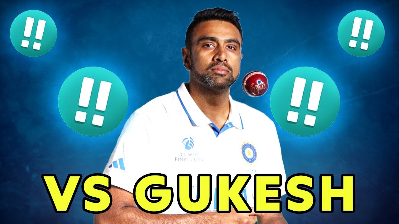 GUKESH vs RAVICHANDRAN ASHWIN