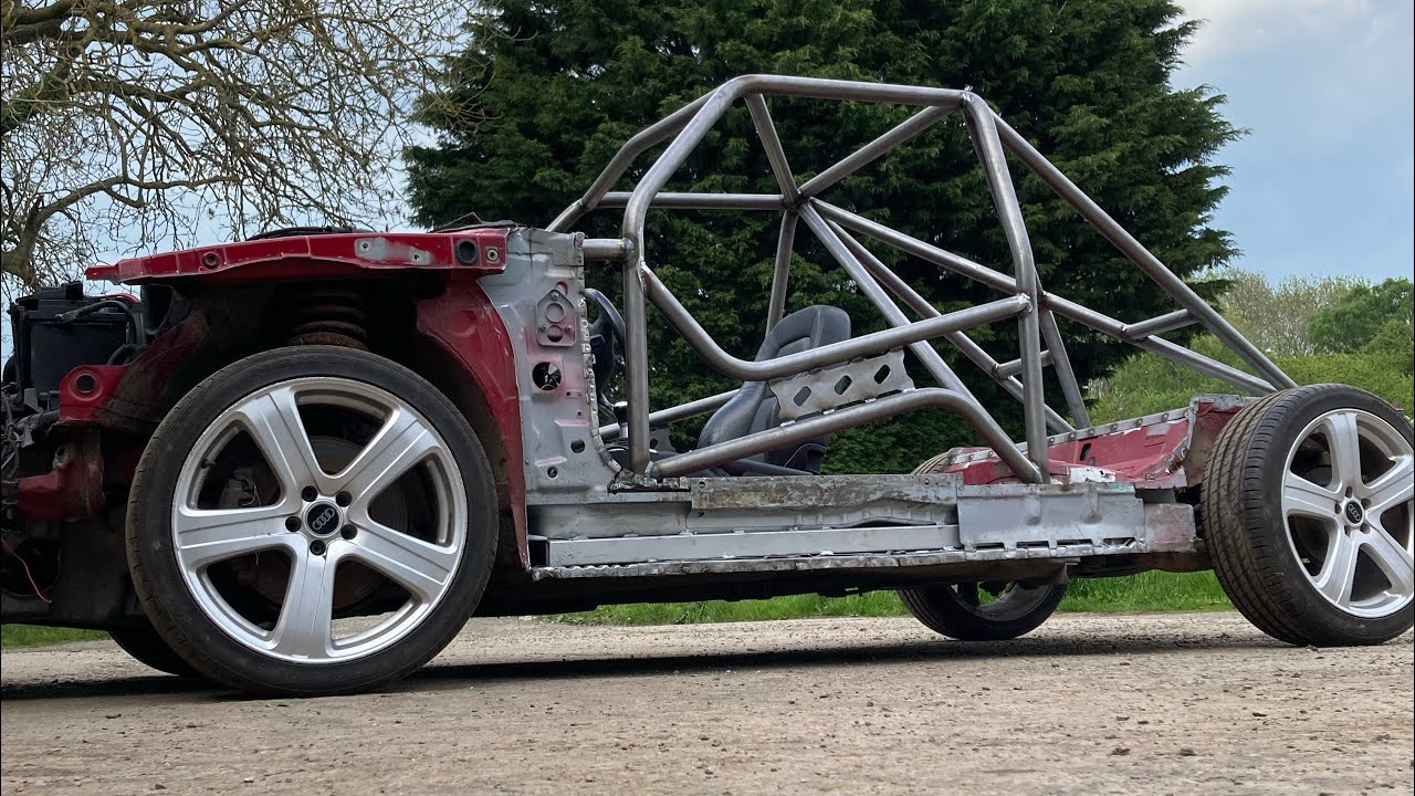 The Best One off Roll Cage Design Ever - Frankenstein build- PART 8