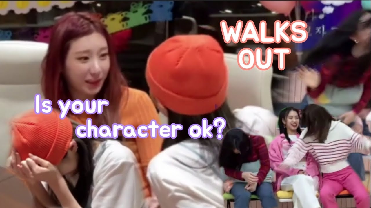 ryuryeong calling back each other after getting embarassed