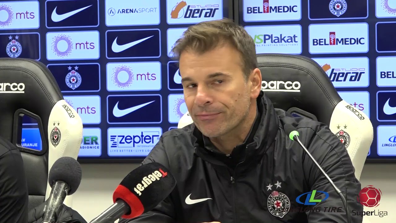 Linglong Tire Super liga 2020/21 - 11.Kolo: Izjave trenera nakon meča PARTIZAN – CRVENA ZVEZDA