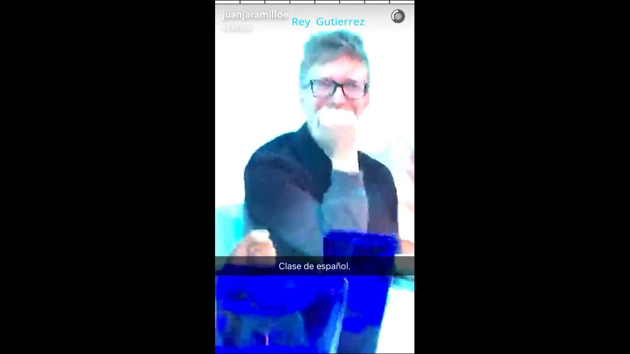 Juanjaramillo en conferencia de YouTube Snap 4-5-16